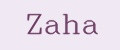 Zaha