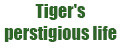 Tiger's perstigious life
